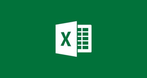 Green background with a white MS Excel Logo