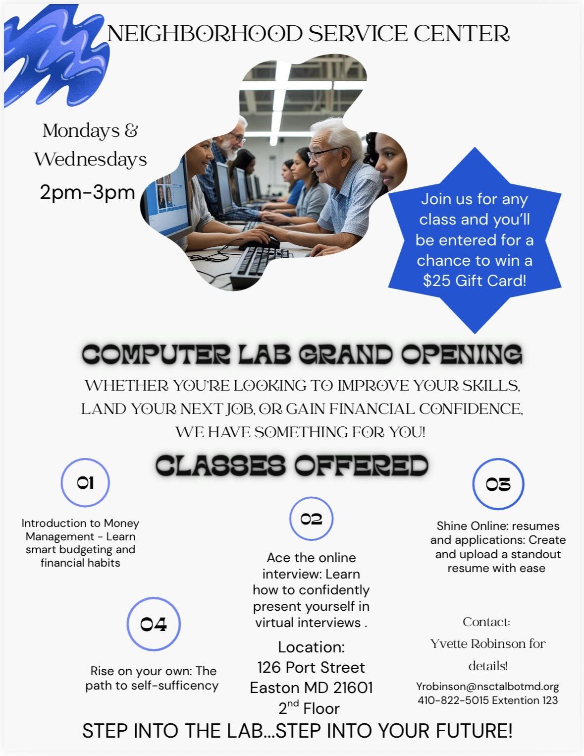Computer Lab Grand Opening 
