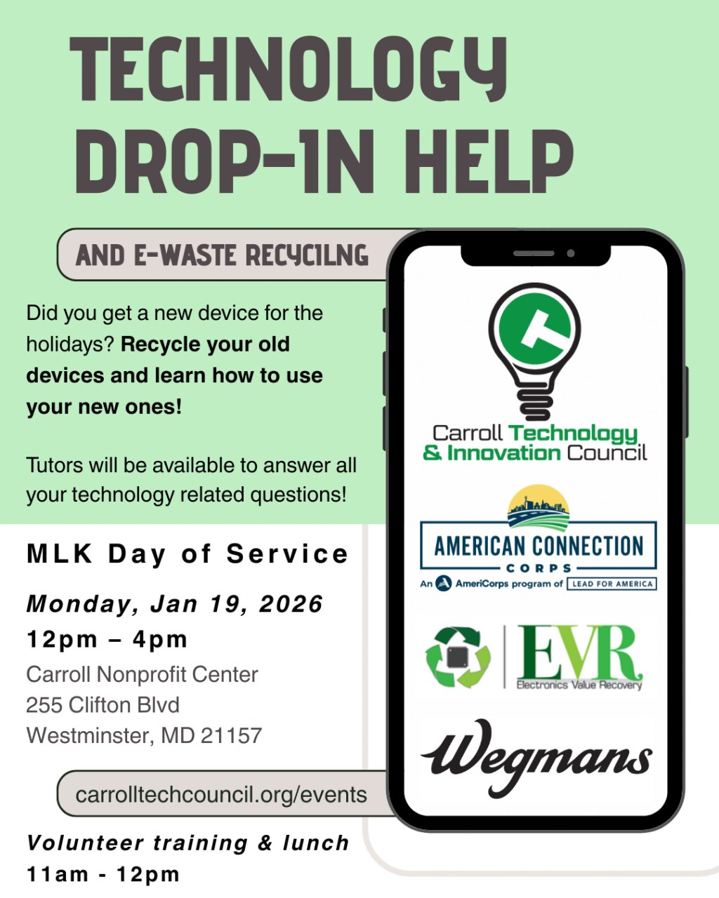 MLK Day of service