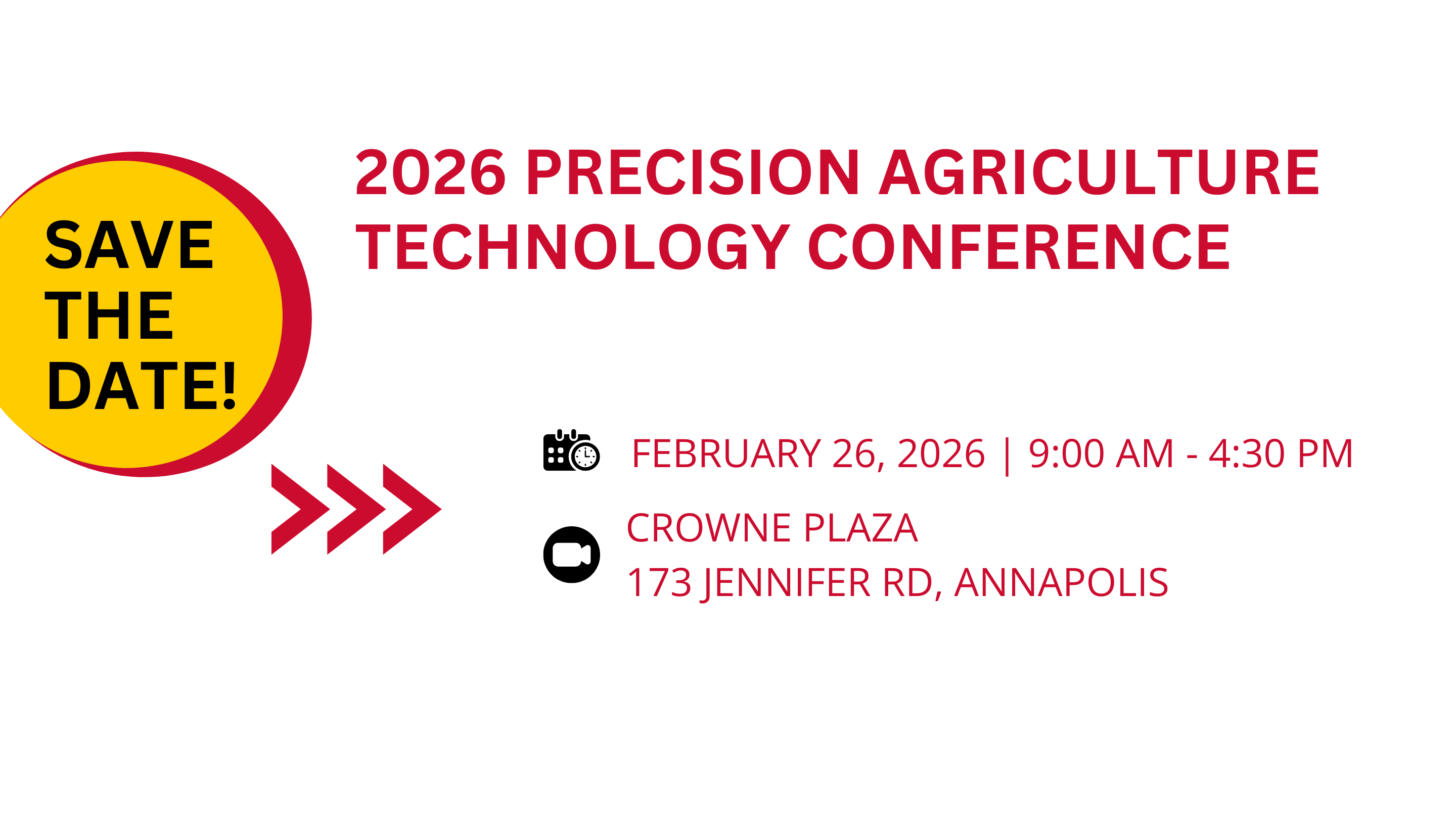 Header image of 2026 Precision Agriculture Technology Conference
