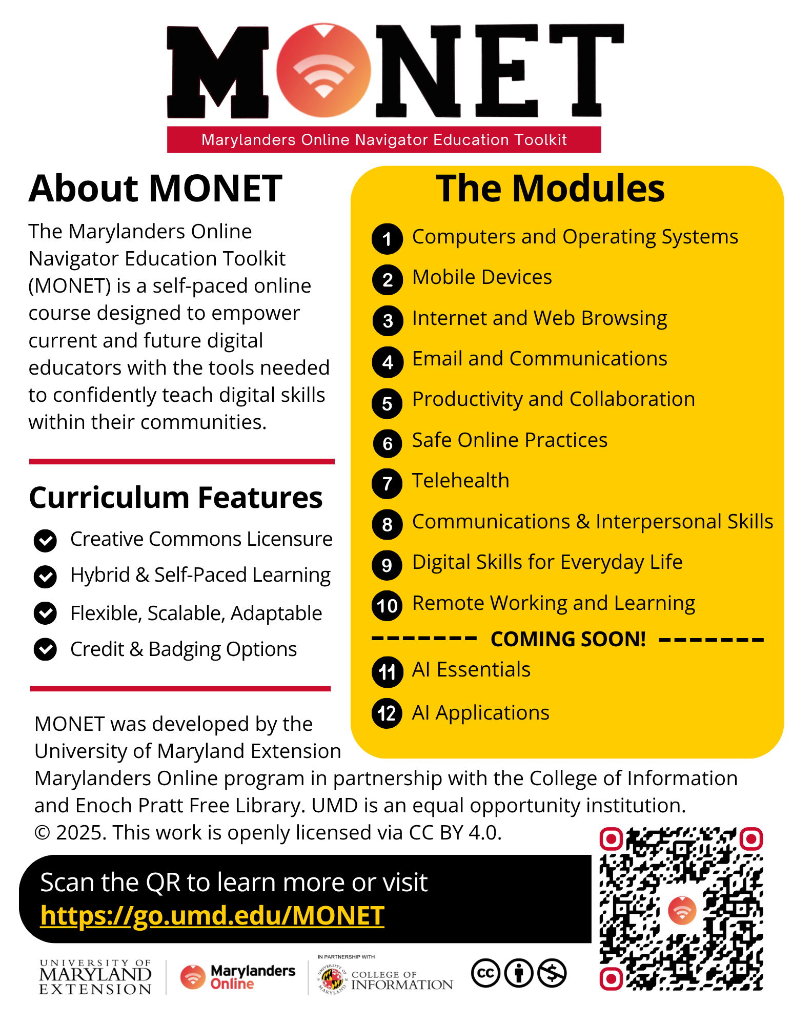 MONET Flyer